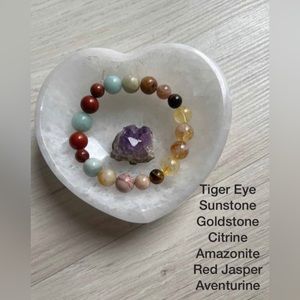 Mixed Crystal Stone Bracelets